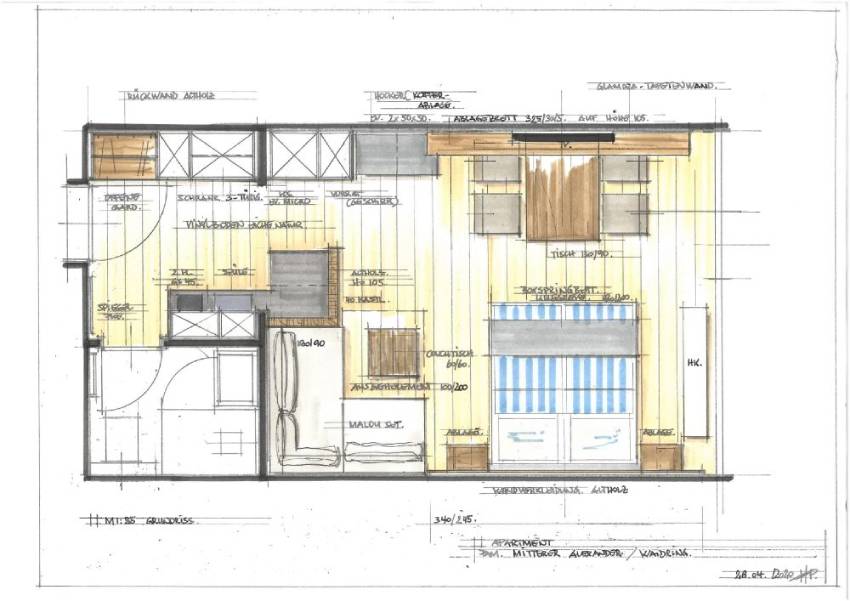 Plan Wohnung Einrichtung